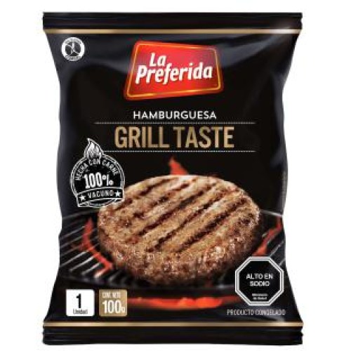 hamburguesa grill taste